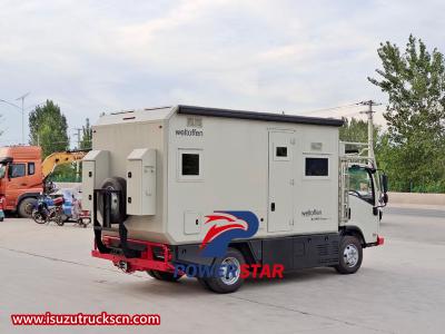Philippine Isuzu NPR off road camper truck