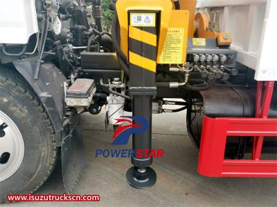 Philippine Isuzu ELF 4 ton lorry crane truck