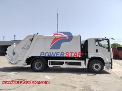 QL1180JQFRY Compactor Garbage Truck ISUZU GIGA