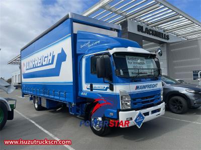 Isuzu dry freight transport truck