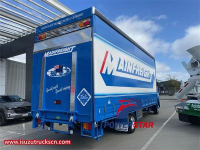 Isuzu dry freight transport truck