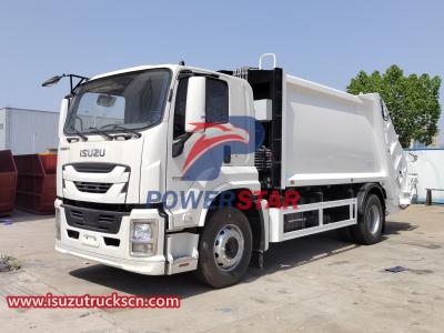 QL1180JQFRY Compactor Garbage Truck ISUZU GIGA