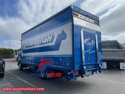 Isuzu dry freight transport truck