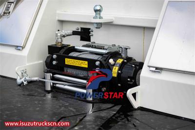 Philippine Isuzu NPR road rescue flatbed tow truck