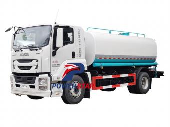 Isuzu GIGA potable stainless steel water tanker - PowerStar Trucks