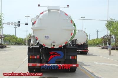 Philippine Isuzu GIGA 6x4 sewer vacuum truck