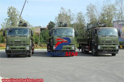 Isuzu VC46 GIGA truck with palfinger SPS25000 crane