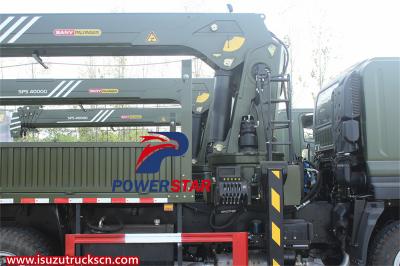 Isuzu VC46 GIGA truck with palfinger SPS25000 crane