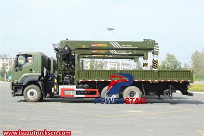 Isuzu VC46 GIGA truck with palfinger SPS25000 crane