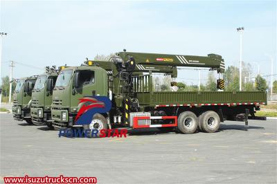 Isuzu VC46 GIGA truck with palfinger SPS25000 crane
