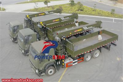 Isuzu VC46 GIGA truck with palfinger SPS25000 crane