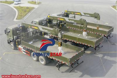Isuzu VC46 GIGA truck with palfinger SPS25000 crane