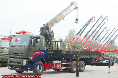 Isuzu VC46 GIGA truck with palfinger SPS25000 crane