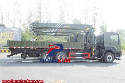 Isuzu VC46 GIGA truck with palfinger SPS25000 crane