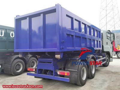 Isuzu GIGA hook-arm garbage truck