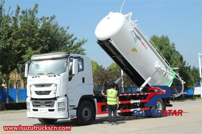 Isuzu VC61 septic pump tanker truck