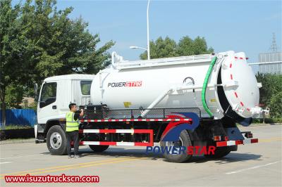 Isuzu VC61 septic pump tanker truck