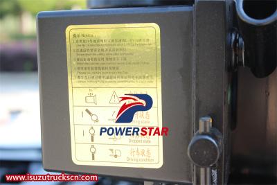 Isuzu FTR GIGA 4X cabin truck chassis with 4HK1 engine