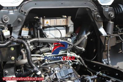 Isuzu FTR GIGA 4X cabin truck chassis with 4HK1 engine