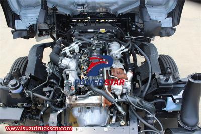 Isuzu KV100 3x cabin truck chassis