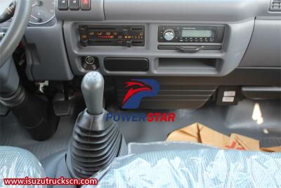 Isuzu ELF 100P double cabin light truck chassis