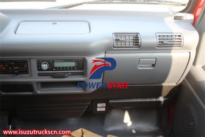 Isuzu ELF 100P double cabin light truck chassis