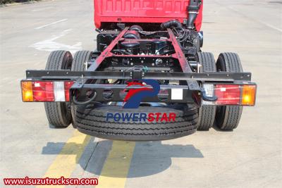 Isuzu ELF 100P double cabin light truck chassis