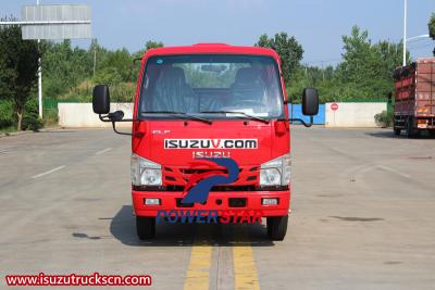 Isuzu ELF 100P double cabin light truck chassis