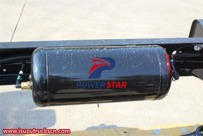 Isuzu ELF 100P double cabin light truck chassis