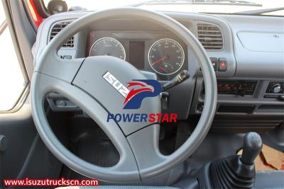 Isuzu ELF 100P double cabin light truck chassis