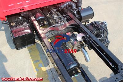 Isuzu ELF 100P double cabin light truck chassis