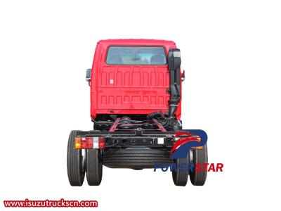 Isuzu ELF 100P double cabin light truck chassis