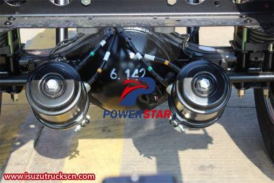 Isuzu ELF 100P double cabin light truck chassis