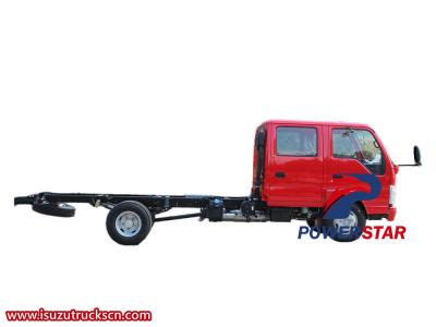 Isuzu ELF 100P double cabin light truck chassis
