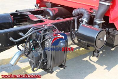Isuzu ELF 100P double cabin light truck chassis
