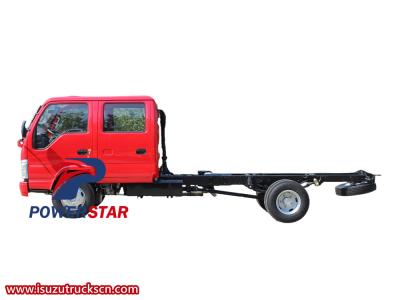Isuzu ELF 100P double cabin light truck chassis