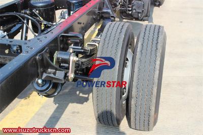 Isuzu ELF 100P double cabin light truck chassis