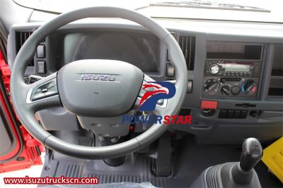 Isuzu NPR ELF 700P police fire tender chassis
