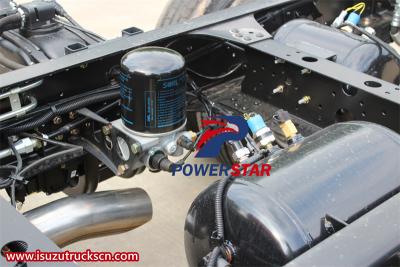 Isuzu NPR ELF 700P police fire tender chassis