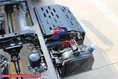 Isuzu NPR ELF 700P police fire tender chassis