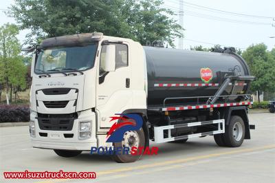 Isuzu GIGA 4X2 15000L septic pump truck