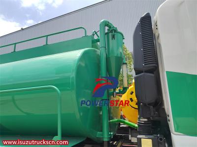 Isuzu GIGA 4x2 15000L sludge suction truck
