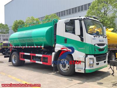 Isuzu GIGA 4x2 15000L sludge suction truck