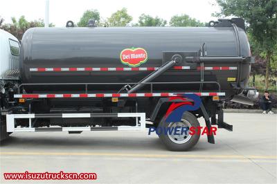 Isuzu GIGA 4X2 15000L septic pump truck
