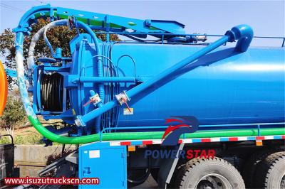 Isuzu GIGA 20 cbm Hydro Jetting Drain Cleaning Truck