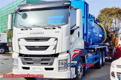 Isuzu GIGA 20 cbm Hydro Jetting Drain Cleaning Truck