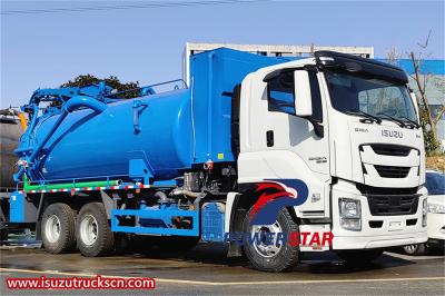 Isuzu GIGA 20 cbm Hydro Jetting Drain Cleaning Truck