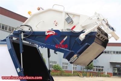 Isuzu ELF/NPR 700P rear loader compactor truck