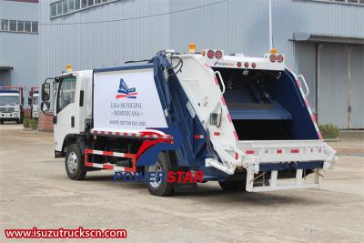 Isuzu ELF/NPR 700P rear loader compactor truck