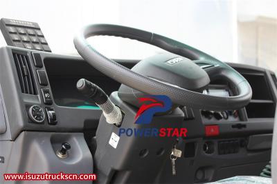 Isuzu ELF/NPR 700P rear loader compactor truck